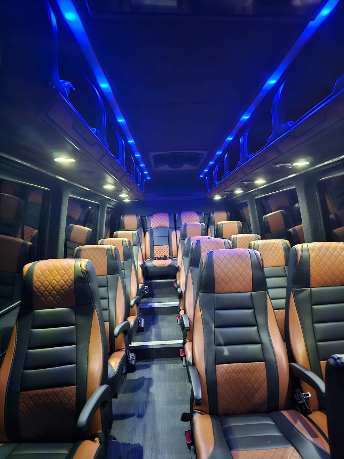 Executive Sprinter interior seating, NYCSprinterVan.com