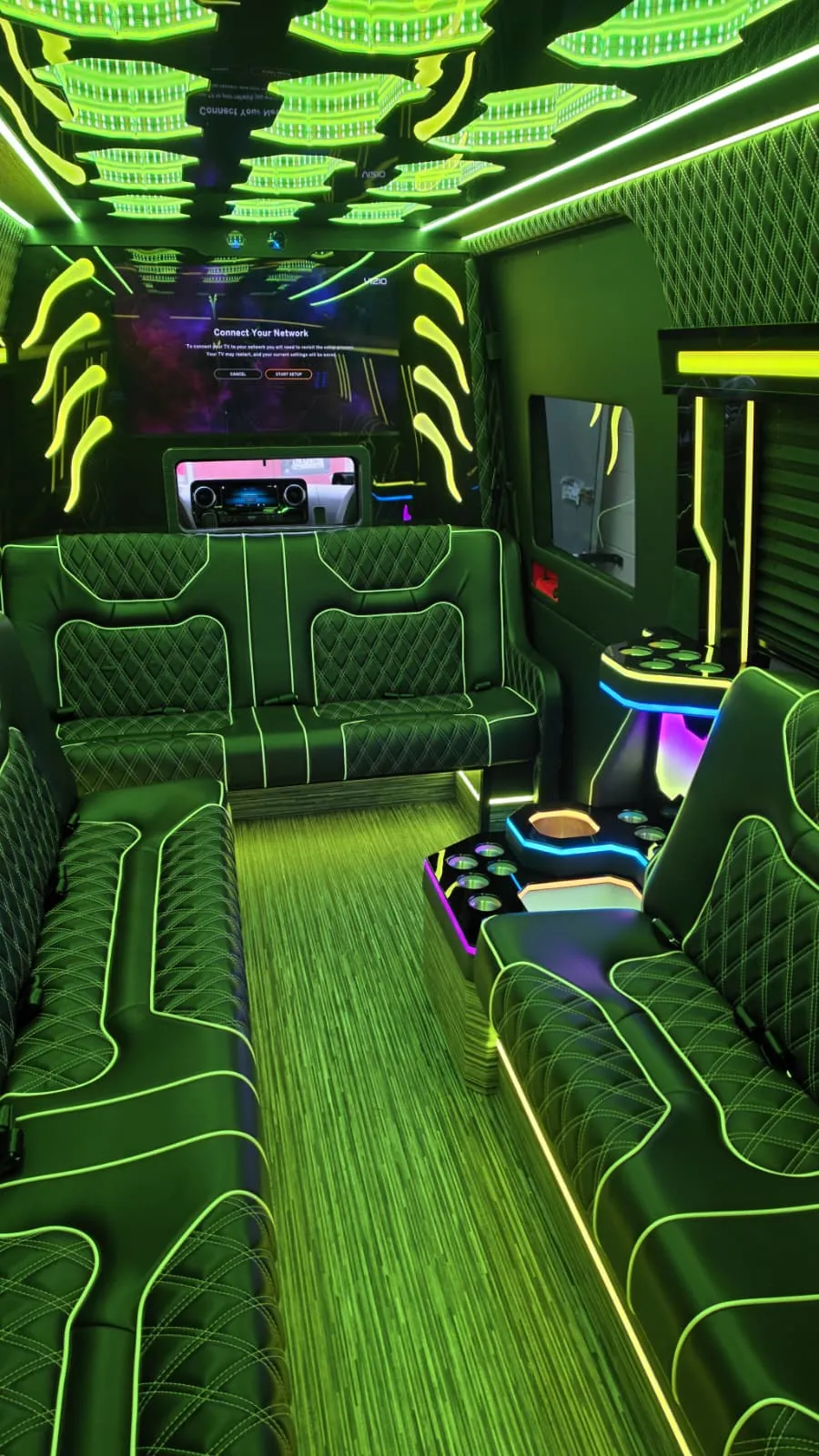 Limo Sprinter interior, photo 5 of 15, NYCSprinterVan.com