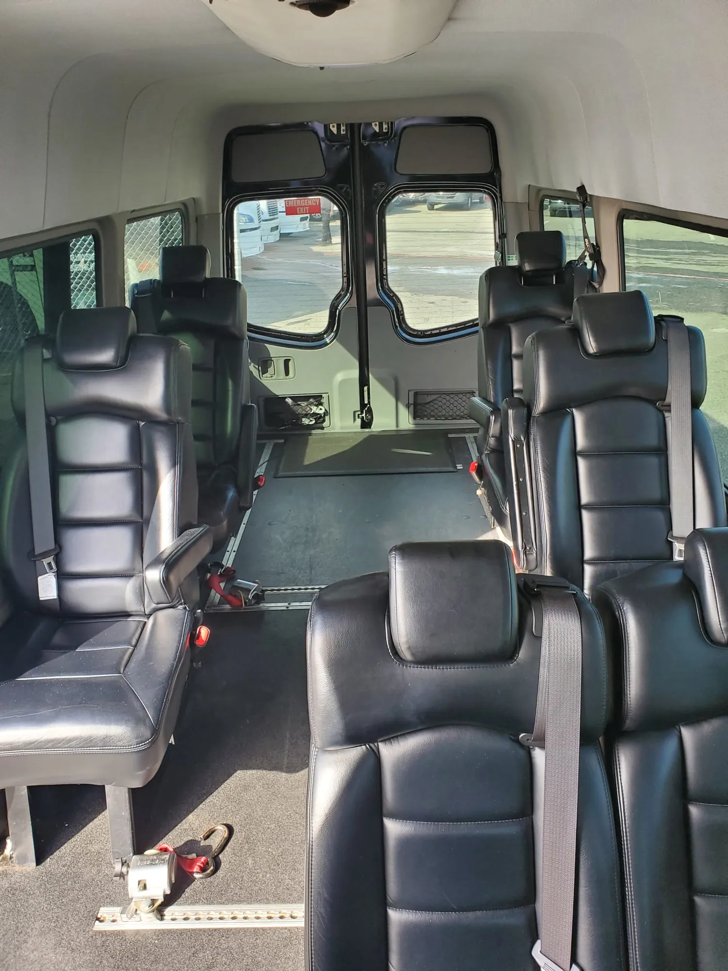 ADA/WAV Sprinter interior, photo 2 of 10, NYCSprinterVan.com