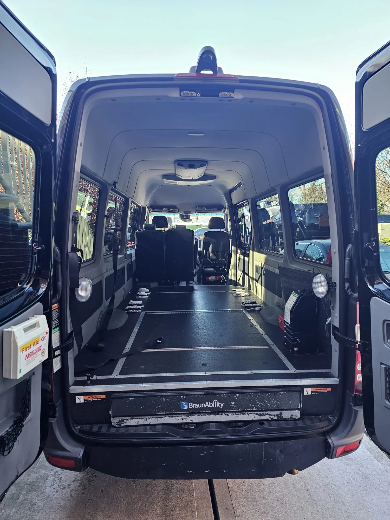 ADA/WAV Sprinter interior, photo 6 of 10, NYCSprinterVan.com