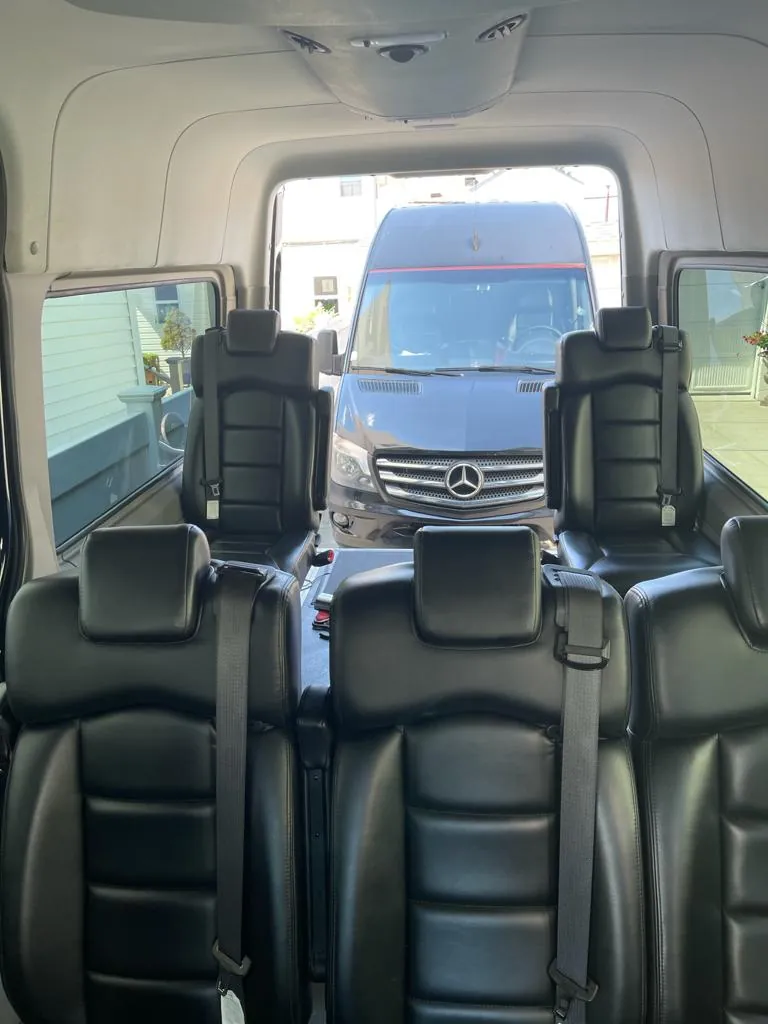 ADA/WAV Sprinter interior, photo 8 of 10, NYCSprinterVan.com